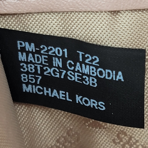 Michael Kors Eden Logo Shoulder Bag SET Pink - Picture 8 of 10